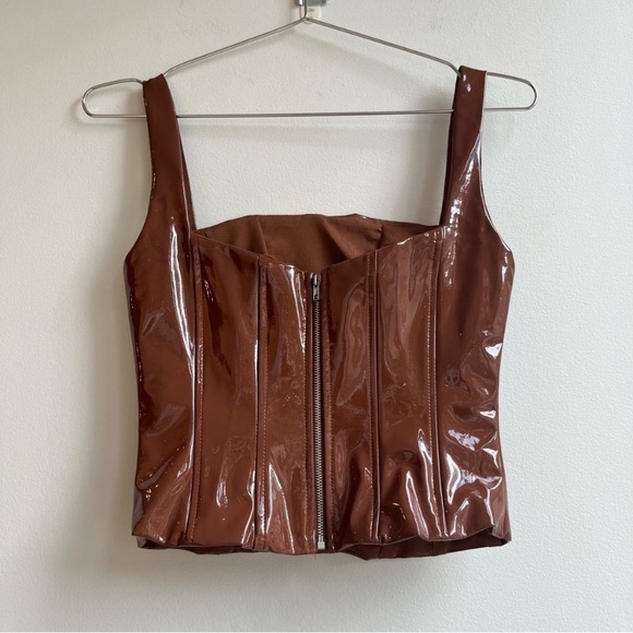 Ember leather corset top h:ours from revolve XS - Picture 6 of 7